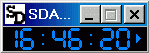 SDATimer Main Window With Border