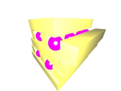 Схема кристаллической решетки железофосфата лития