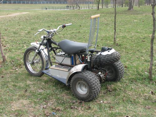  Электротрайк Валерия Васильевича (вид сзади)