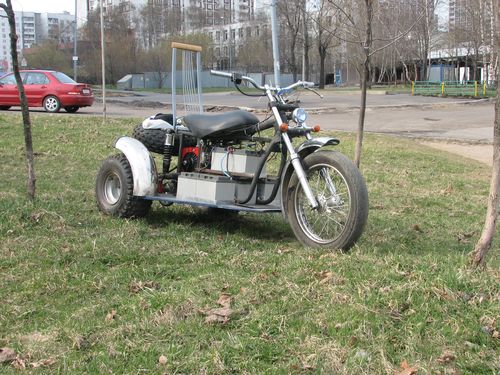 самодельный трайк электро